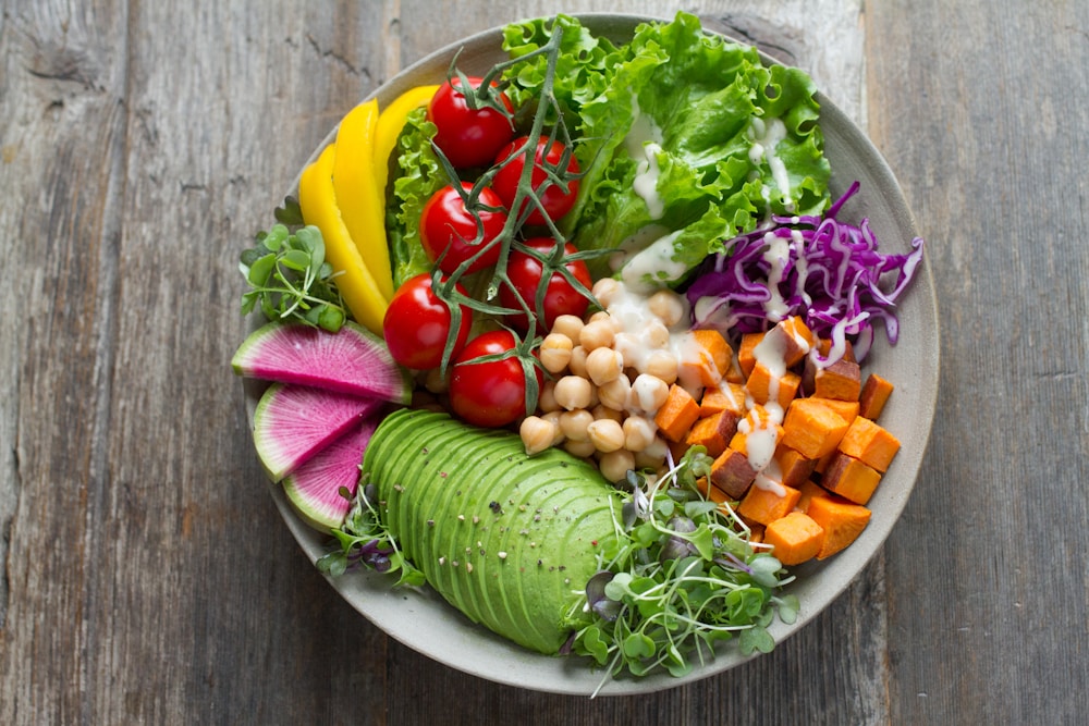 Fresh whole foods supporting lifestyle medicine
